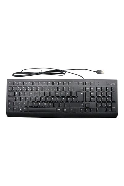 Inna marka Lenovo Klawiatura klawiatura USB BK DEN, 00XH596