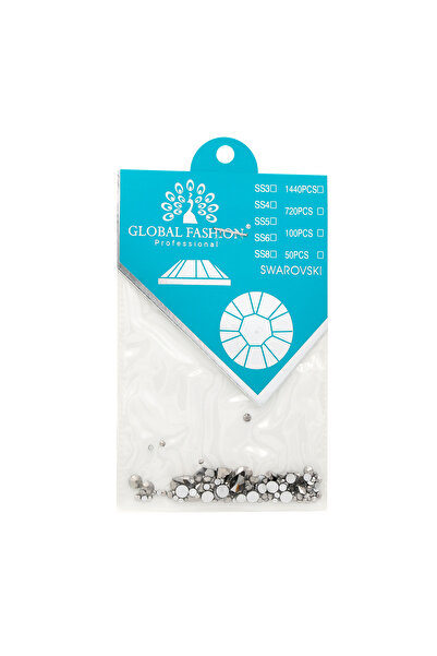 global fashion Cristale unghii tip Swarovski, Global Fashion, mix