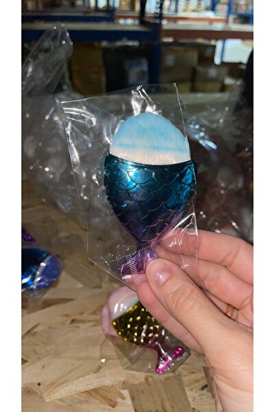 global fashion Ροζ τυρκουάζ μίνι βούρτσα ψαριών