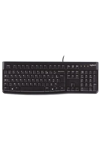 Inna marka Klawiatura Logitech K120, AZERTY Francuskie, 920-002515