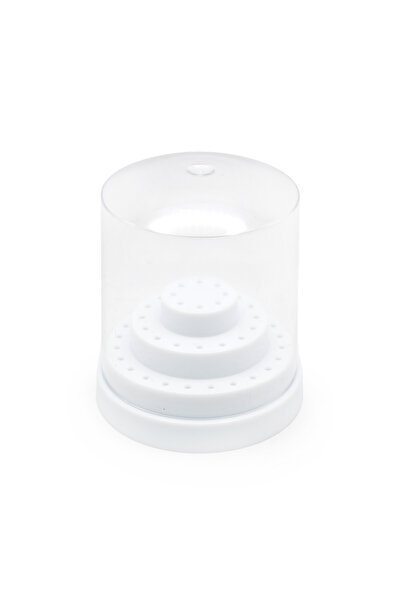 global fashion Cutie depozitare, bitzi, capete de freza, 48 locuri, big, alba