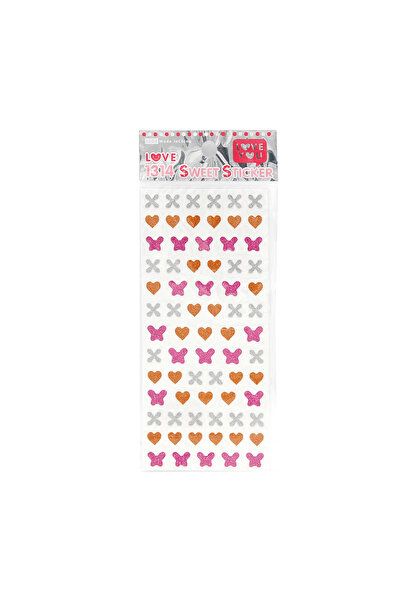 global fashion Set de 20 unități: Abtibild decor unghii, Sweet Stickers