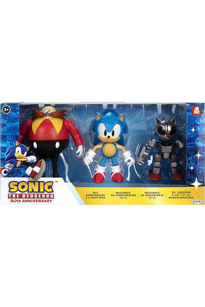 Spin Masters Sonic 4 Fig Multi-Pack 30th Anniversary 40863