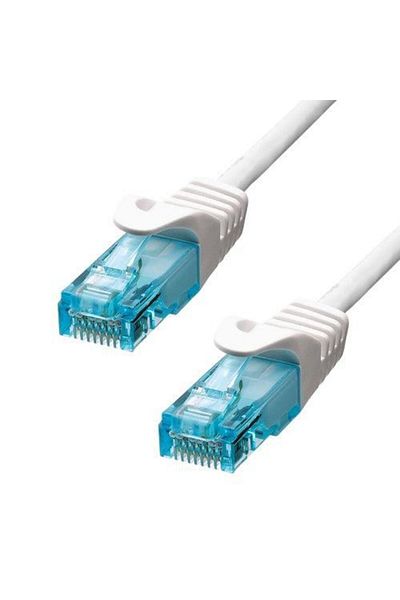 ProXtend Cablu Ethernet CAT6A U/UTP CU LSZH Alb 1.5m, 6AUTP-015W