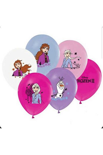Çemrek Süs Parti Elsa balloon 10 pieces 12 inches