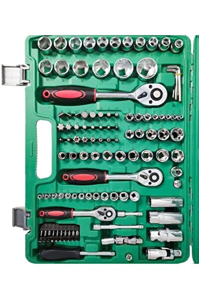 Generic 172 Pcs Wrench Tool Set Screwdriver Bit Set Box Spanner Set 1/4" 3/8" 1/2" DR.Socket & Bit Set Indus