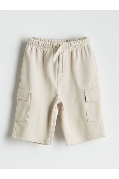 LC Waikiki LCW Kids شورت أساسي للأولاد بخصر مطاطي