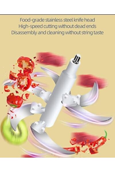 Türkiye Electric Meat Grinder Chopper, 500W/5 Speed Adjustable Meat Mincer Gears with 6 Blades