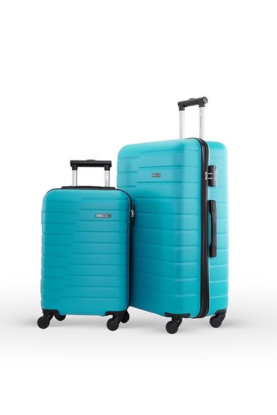 PARAJOHN Horizon 2-piece Luggage Set Abs Hard Shell Check-in Trolley Bag With 360° Spinner Wheels & Lock