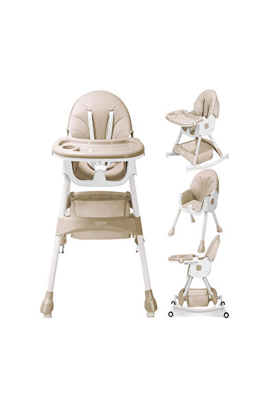 Brivoo® Scaun de masă pentru bebeluși 4 în 1, Brivoo, multifuncțional, balans...