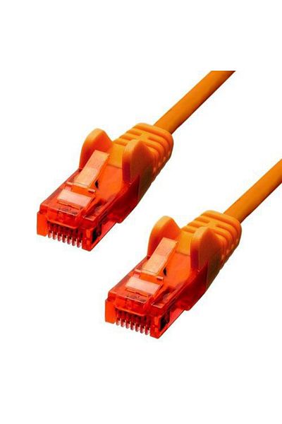 ProXtend Cablu Ethernet CAT6 U/UTP CCA PVC Portocaliu 1.5m, V-6UTP-015O