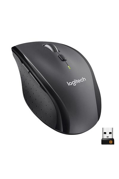 logitech M705 Black Mysz Wireless, 910-006034