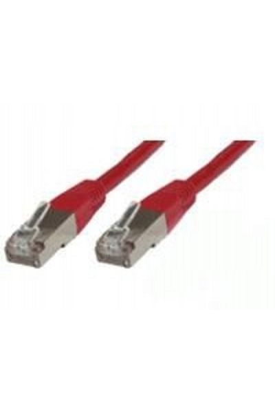 MicroConnect F/UTP CAT6 20m Czerwony PVC