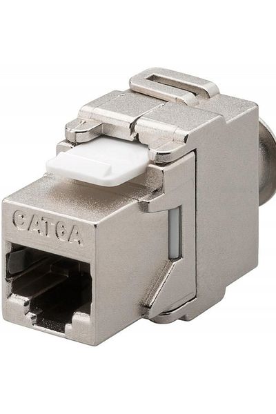 MicroConnect Keystone module CAT6a, STP, KEYSTONE-10