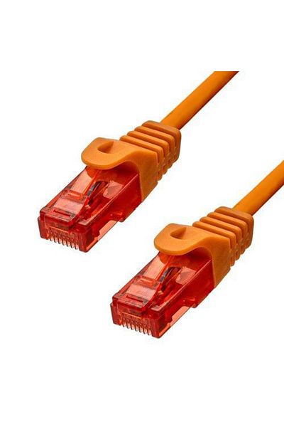 ProXtend Kabel Ethernet CAT6 U/UTP CU LSZH pomarańczowy 3m, 6UTP-03O