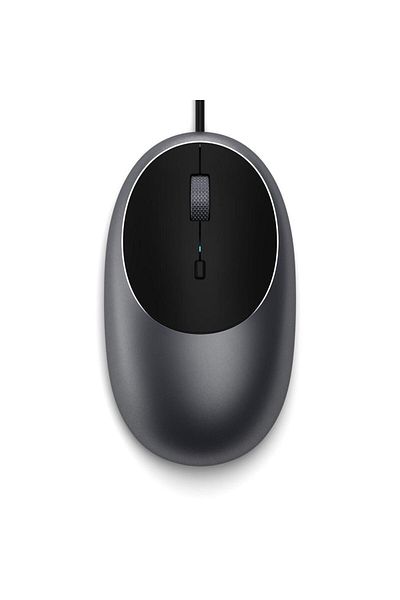 Satechi Mouse C1, Ambidextru, USB-C, LED IR, 3200 DPI, ST-AWUCMM