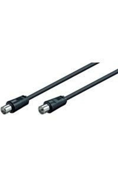 MicroConnect Kabel koncentryczny M-F 5m Czarny 75 omów