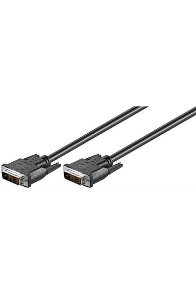 MicroConnect DVI-D (18+1) Single Link Full HD 2m