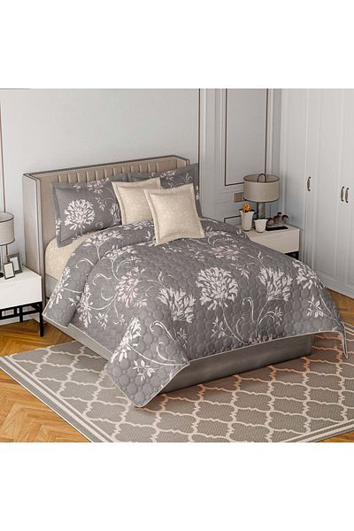 Moon 6-piece compressed hotel double bed sheet for a refreshing summer, quilt size 250x230 cm