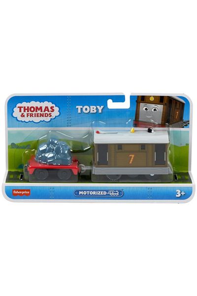 Thomas And Friends Thomas & Friends -Toby motorized locomotive, with wagon