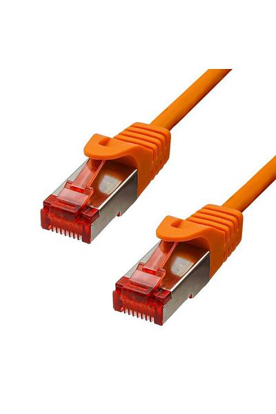 ProXtend Cablu Ethernet CAT6 F/UTP CU LSZH Portocaliu 20m, 6FUTP-20O