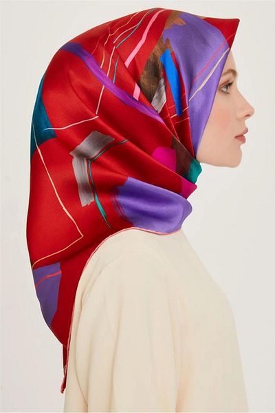 Armine Twill Silk Scarf 2025 Winter Season 9241D02-82