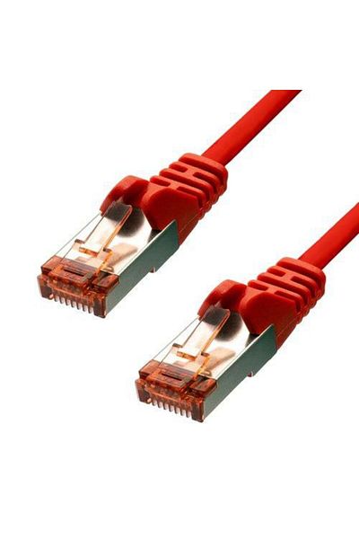ProXtend Kabel Ethernet CAT6 F/UTP CCA PVC Czerwony 2m, V-6FUTP-02R