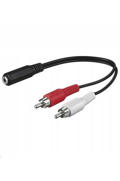 MicroConnect Kabel Audio 3.5mm 0,2m