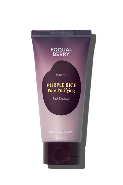 EQQUALBERRY Purple Rice Pore Purifying Pack Cleanser -Geniş Gözenek ve Arındı...