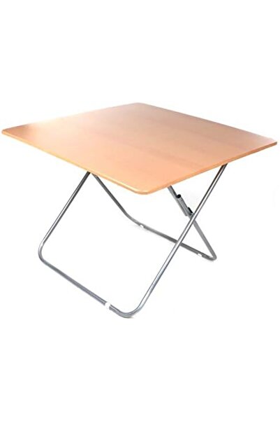 Türkiye Large Foldable Wooden Table, 100 cm x 100 cm