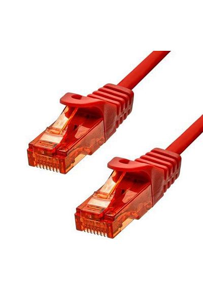 ProXtend Cablu Ethernet CAT6 U/UTP CU LSZH Roșu 75cm, 6UTP-0075R