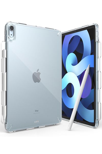 Ringke حافظة iPad Air 11 بوصة (M3 2025) / (M2 2024)، iPad Air (الجيل الرابع والخامس) | سلسلة Fusion | شفاف