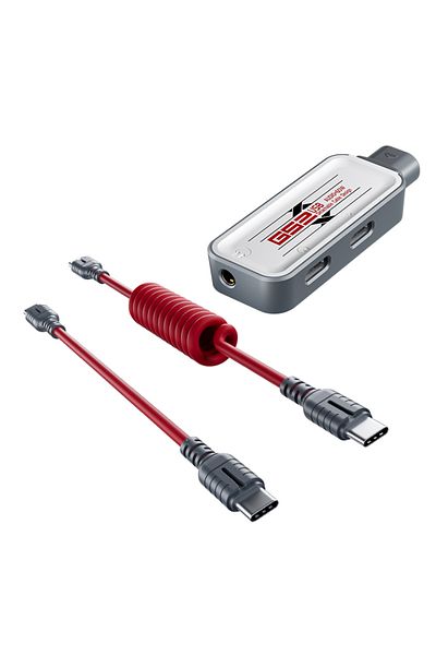 PLEXTONE Plextone G52 Type-C Adapter with 2 Type-C and 3.5mm Ports with Detachable Cable and 60W Fast Charging Adapter