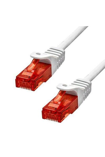 ProXtend Cablu Ethernet CAT6 U/UTP CU LSZH 5m Alb, 6UTP-05W