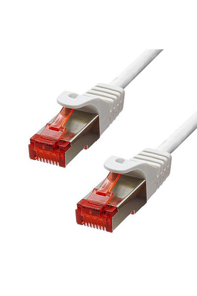 ProXtend Cablu Ethernet CAT6 F/UTP CU LSZH 1.5m Alb, 6FUTP-015W