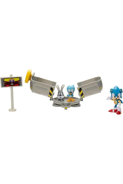 Spin Masters SonicThe Hedgedog 2.5inch Level Clear Diorama Set 41886