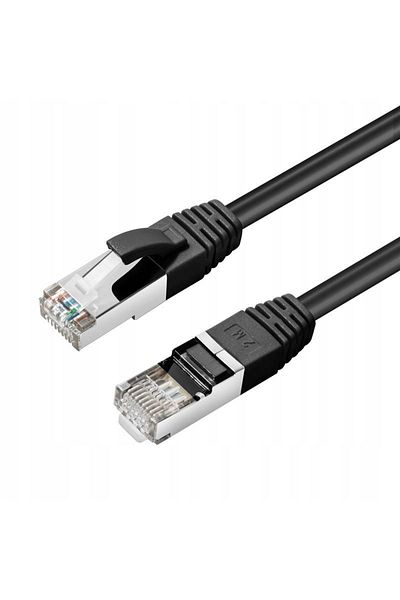 MicroConnect F/UTP CAT6 10m Czarny LSZH