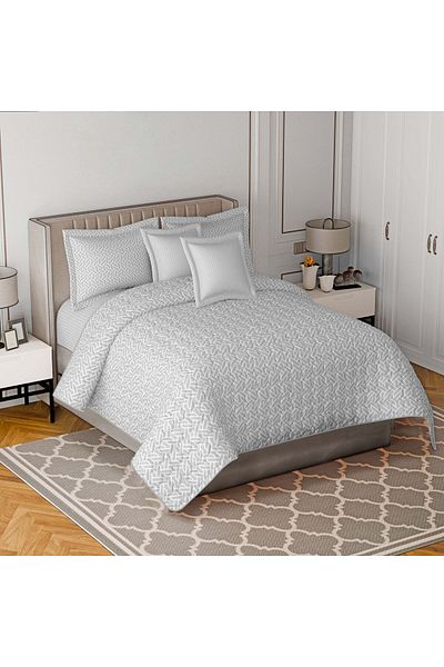Moon 6-piece compressed hotel double bed sheet for a refreshing summer, quilt size 250x230 cm
