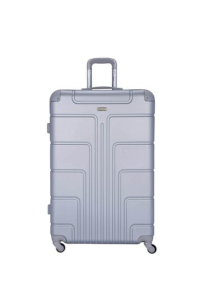 Senator Travel Bag Suitcase A1012 Hard Casing Extra Large Check-In Luggage Trolley 81cm Silver