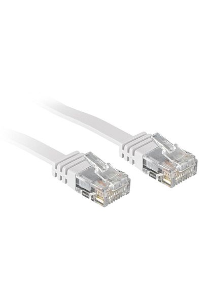 Inna marka Kabel sieciowy Lindy 5M Cat.6 biały Cat6, 47504