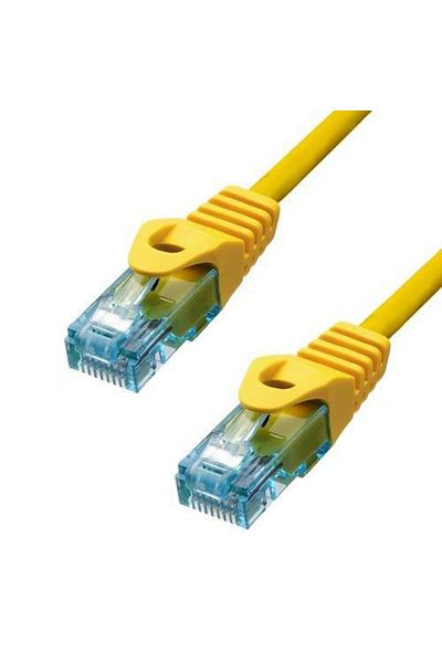 ProXtend Cablu Ethernet CAT6A U/UTP CU LSZH Galben 15m, 6AUTP-15Y