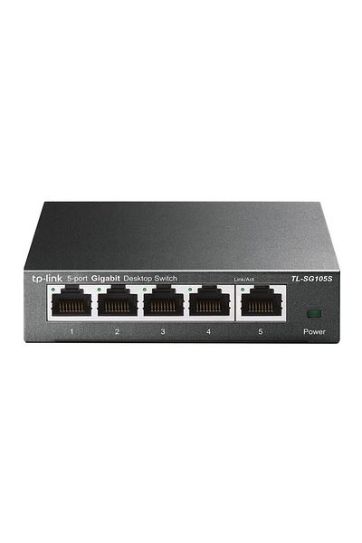 Inna marka TP-Link 5-portowy przełącznik desktopowy 10/100/1000Mbps, 7.4 Mpps, EU, TL-SG105S