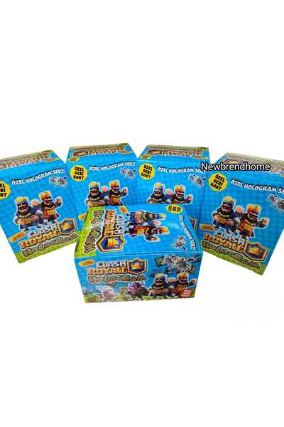 Emrah Gültekin Clash Royale 24 Mini Kutu 240 Hologram Kart Pass Royale + Oyuncak Hediyeli Büyük Paket