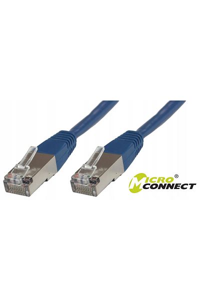 MicroConnect F/UTP CAT6 15m Niebieski PVC