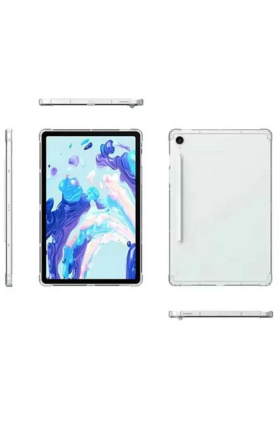 eSTUFF Carcasă Antişoc Transparentă pentru Samsung Galaxy Tab S9, TPU Moale