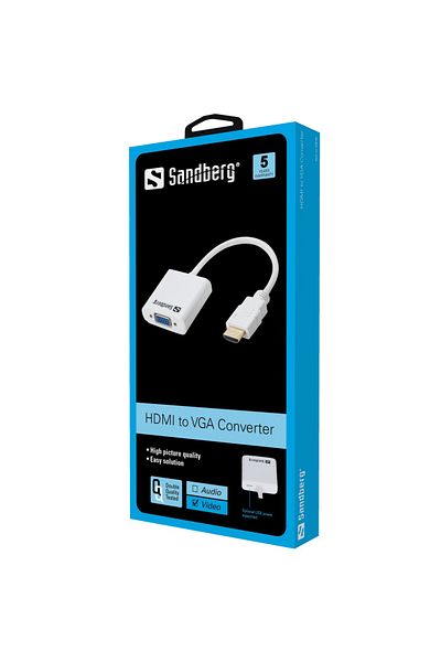 Inna marka Konwerter Sandberg HDMI na VGA 508-69