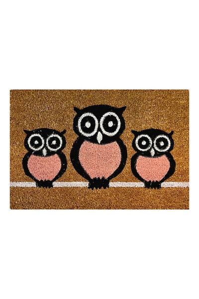 OPTIM DEKO Entrance Mat Rubber and Coconut Fiber, BUFNITE Model, DM109, 60 x 40cm