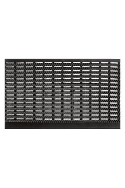 OPTIM DEKO Anti-slip Rubber Door Mat with Brushes ®OPTIMDEKO, 75 x 45 cm