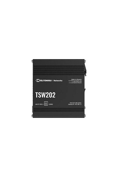 Inna marka Teltonika Networks TSW202 Zarządzalny Switch 8 x Port PoE+ z 2 x Portami SFP