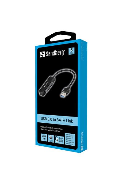 Inna marka Przejściówka Sandberg USB 3.0 - SATA Link 133-87